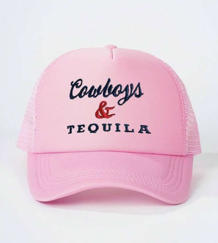 Cowboys & Tequila trucker hat