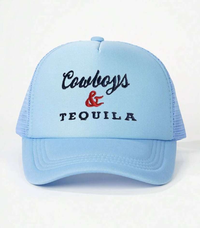 Cowboys & Tequila trucker hat