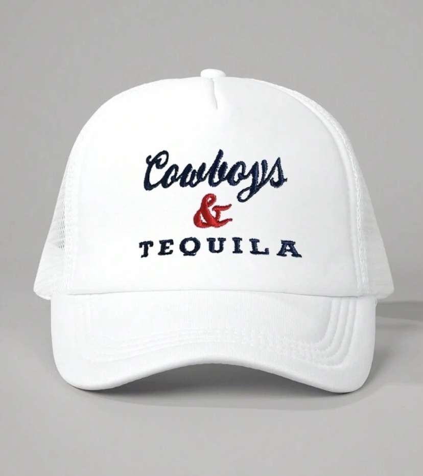 Cowboys & Tequila trucker hat